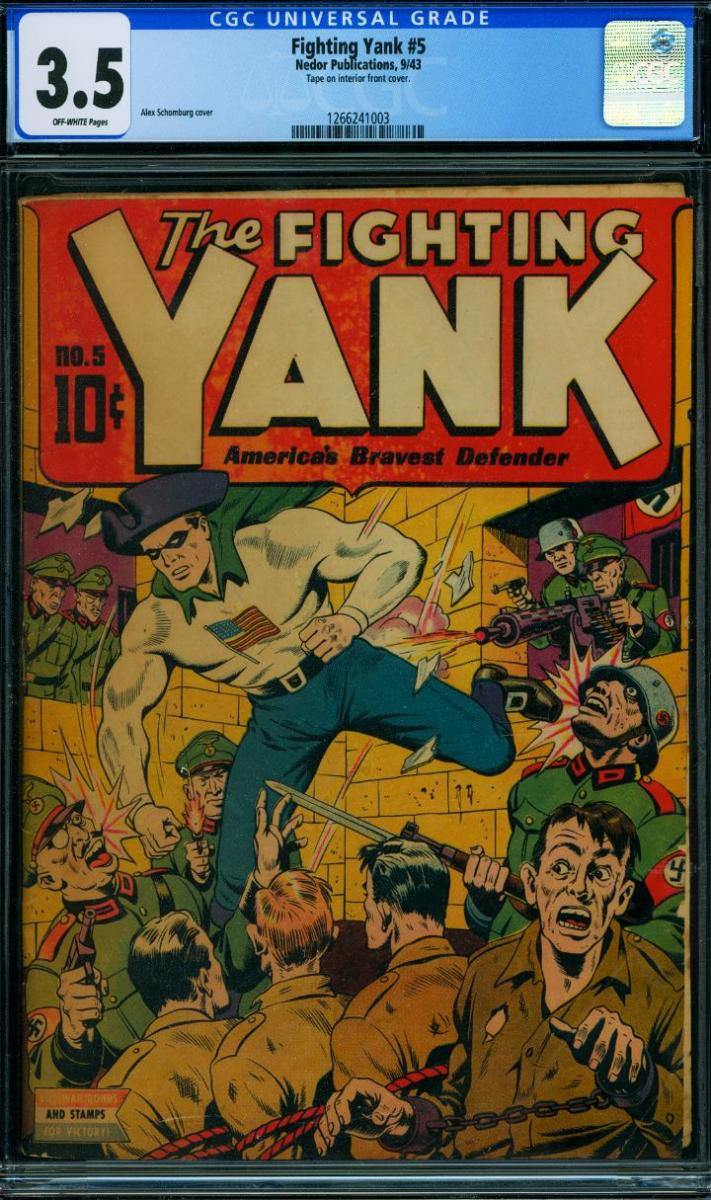 Fighting Yank #5 [1943] "CLOSE CONTACT"
