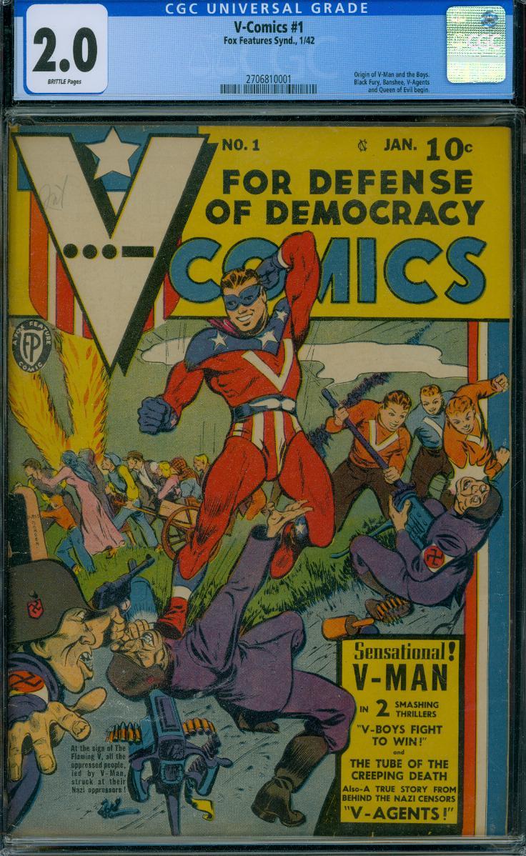 Cover Scan: V-COMICS #1  