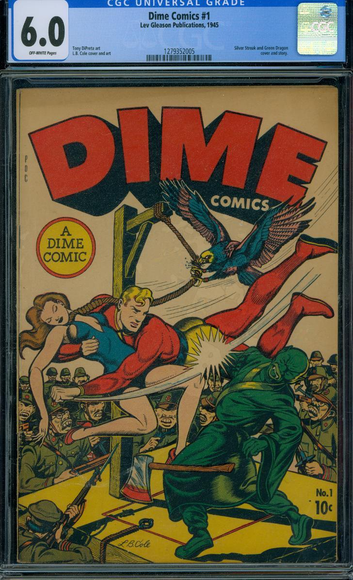 Cover Scan: DIME COMICS #1  