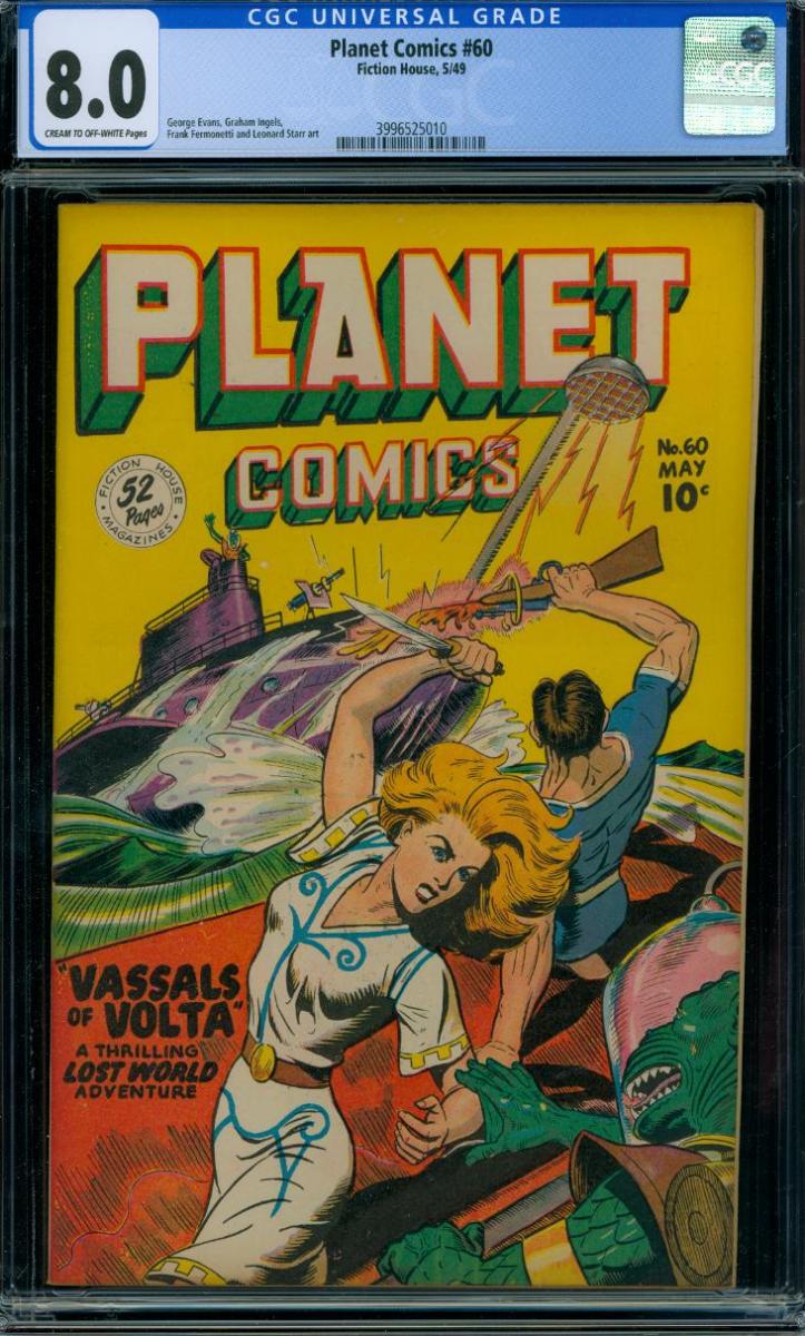 Cover Scan: PLANET COMICS #60  