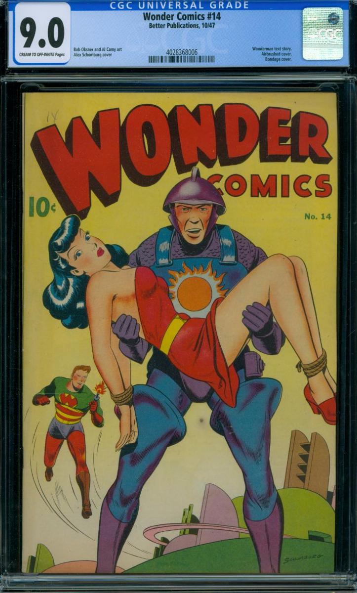 Cover Scan: WONDER COMICS #14  