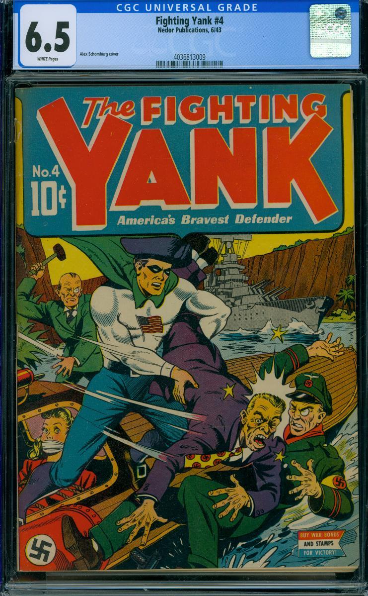 Fighting Yank #4 [1943] "MEN OVERBOARD"