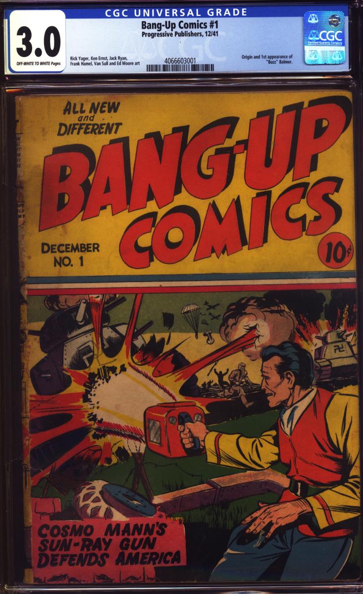 Cover Scan: BANG-UP COMICS #1