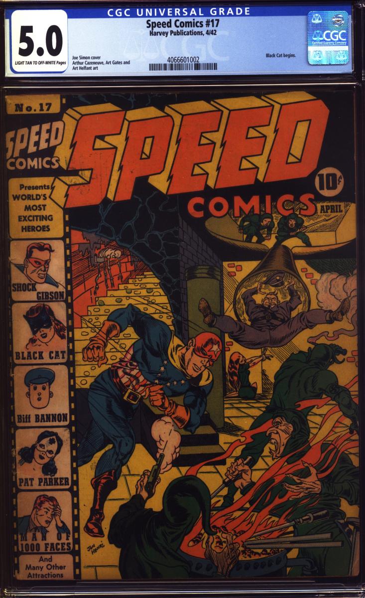 Cover Scan: SPEED COMICS #17