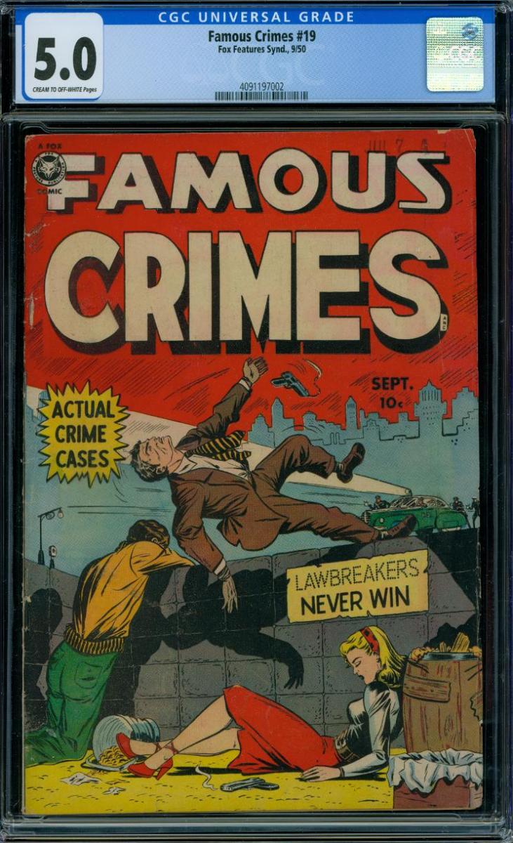Cover Scan: FAMOUS CRIMES #19  
