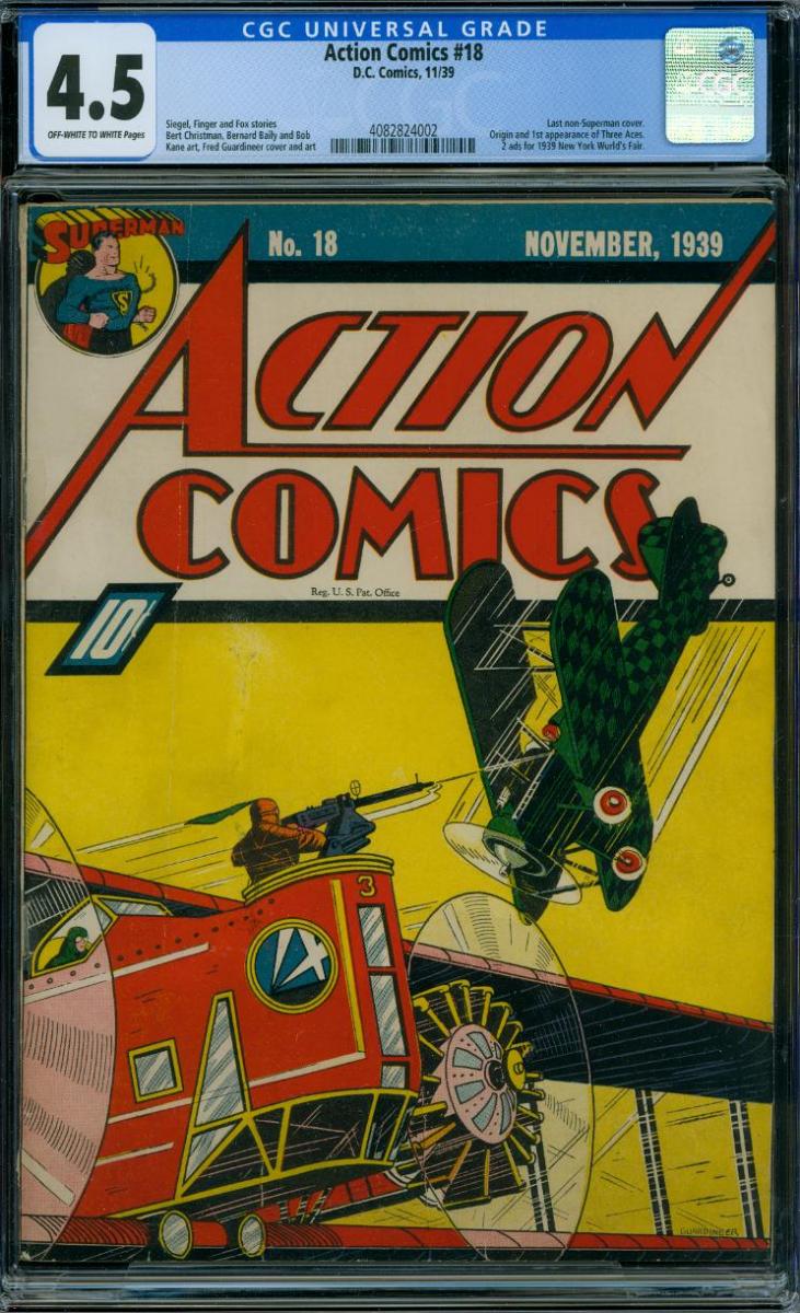 Action Comics #18 "DOGFIGHT"