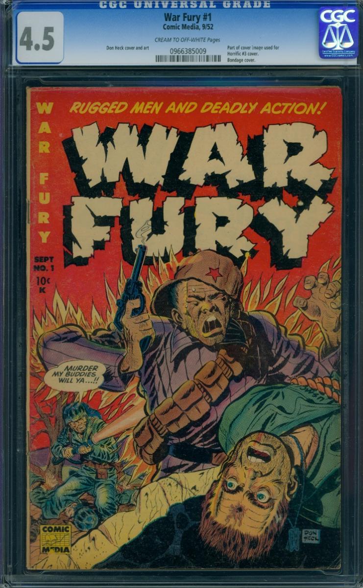 Cover Scan: WAR FURY #1  