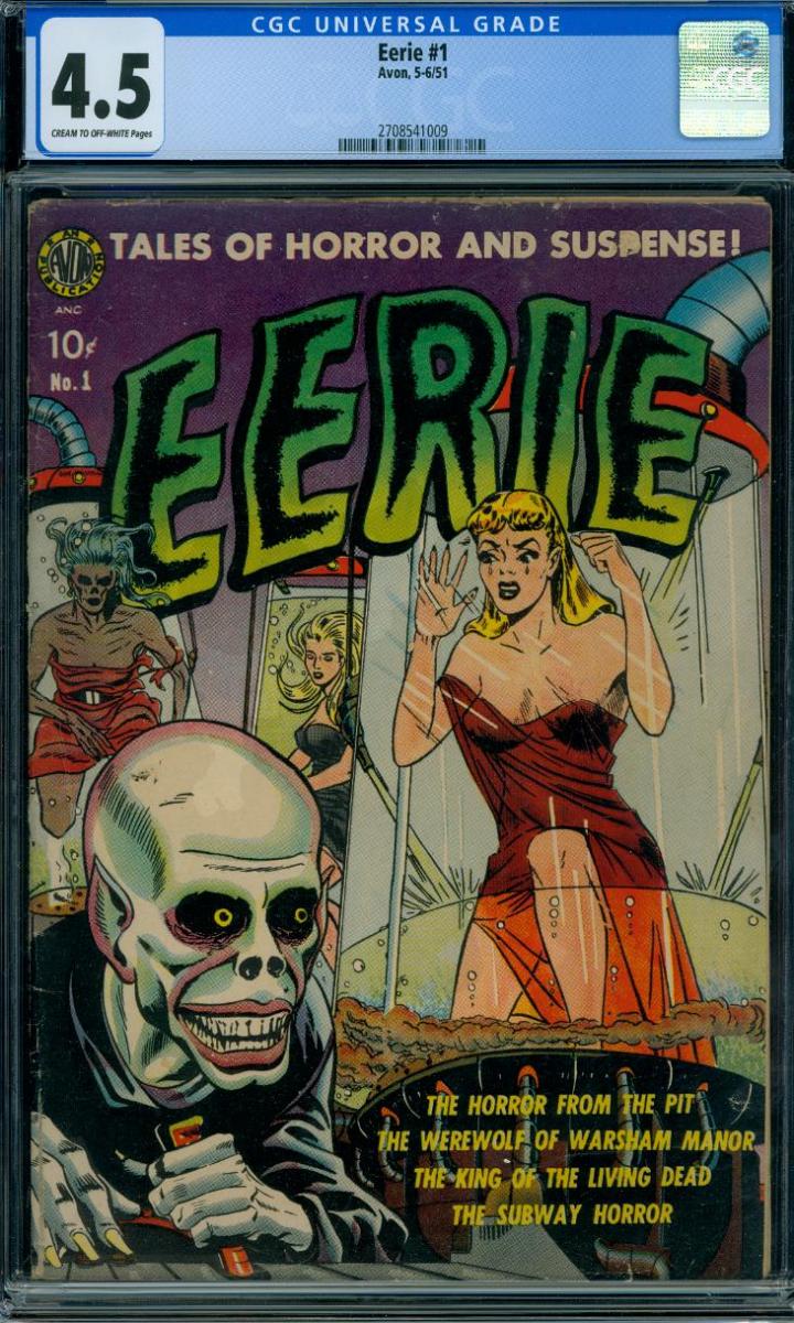 Cover Scan: EERIE #1  