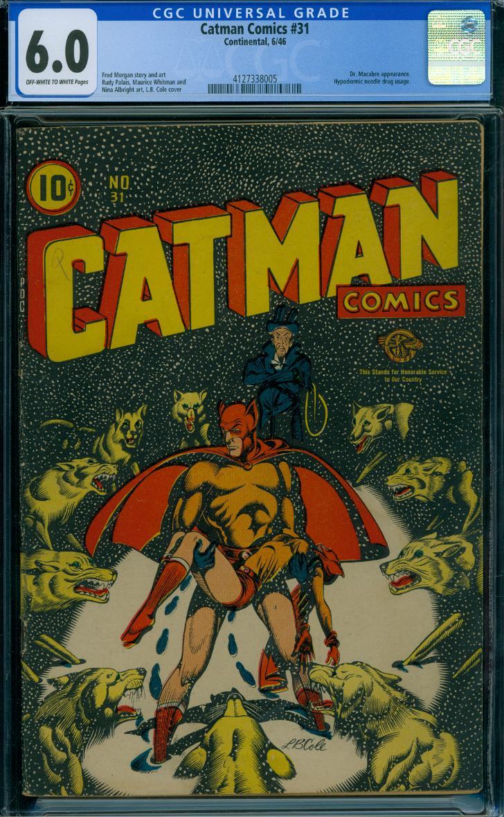 Cover Scan: CATMAN COMICS #31  