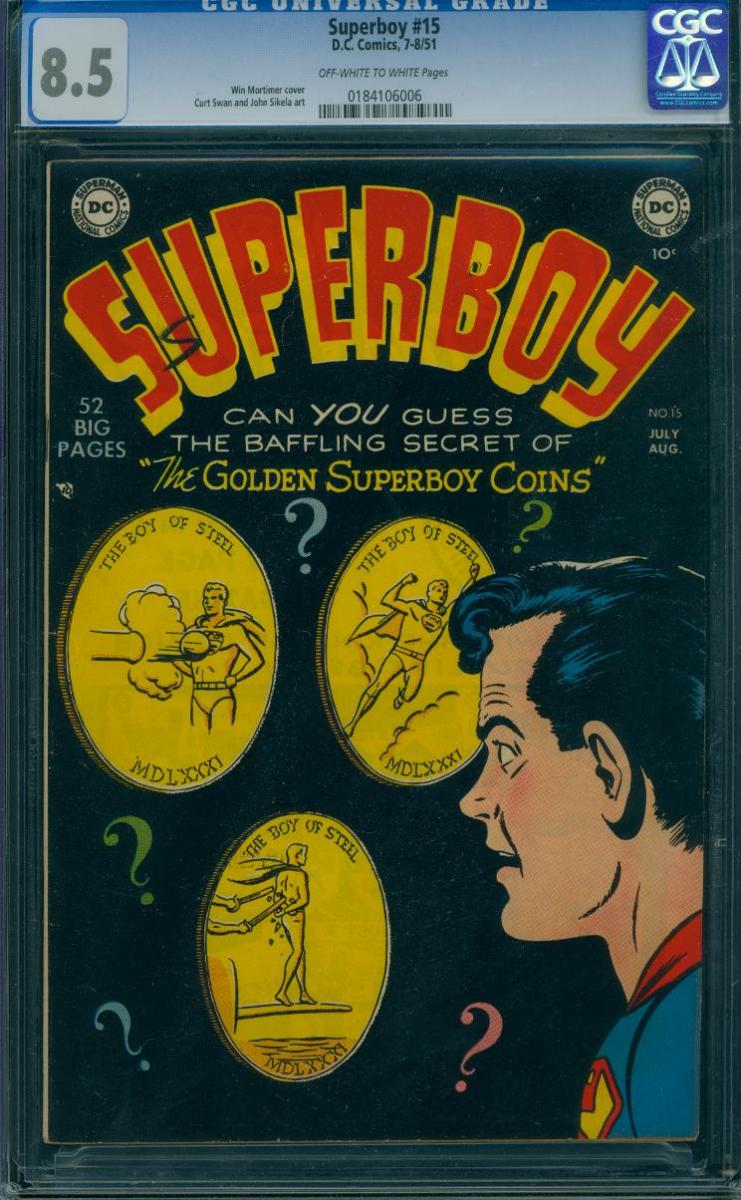Cover Scan: SUPERBOY #15  