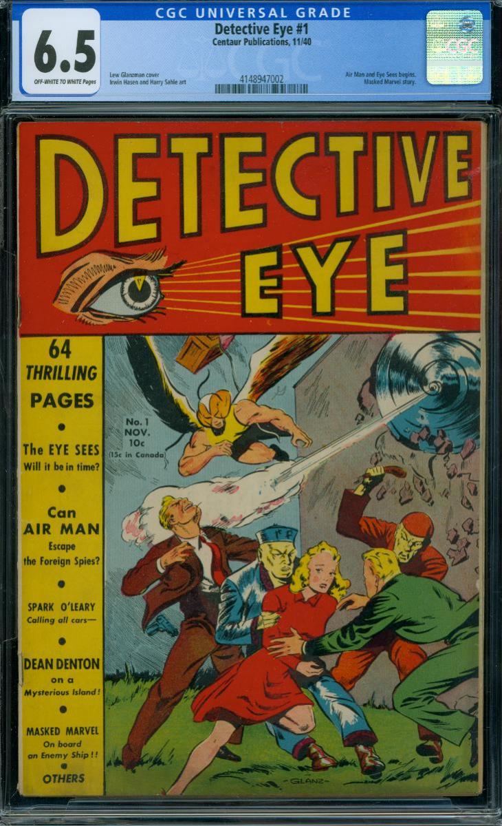 Cover Scan: DETECTIVE EYE #1  