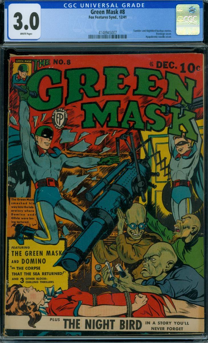Cover Scan: GREEN MASK #8  