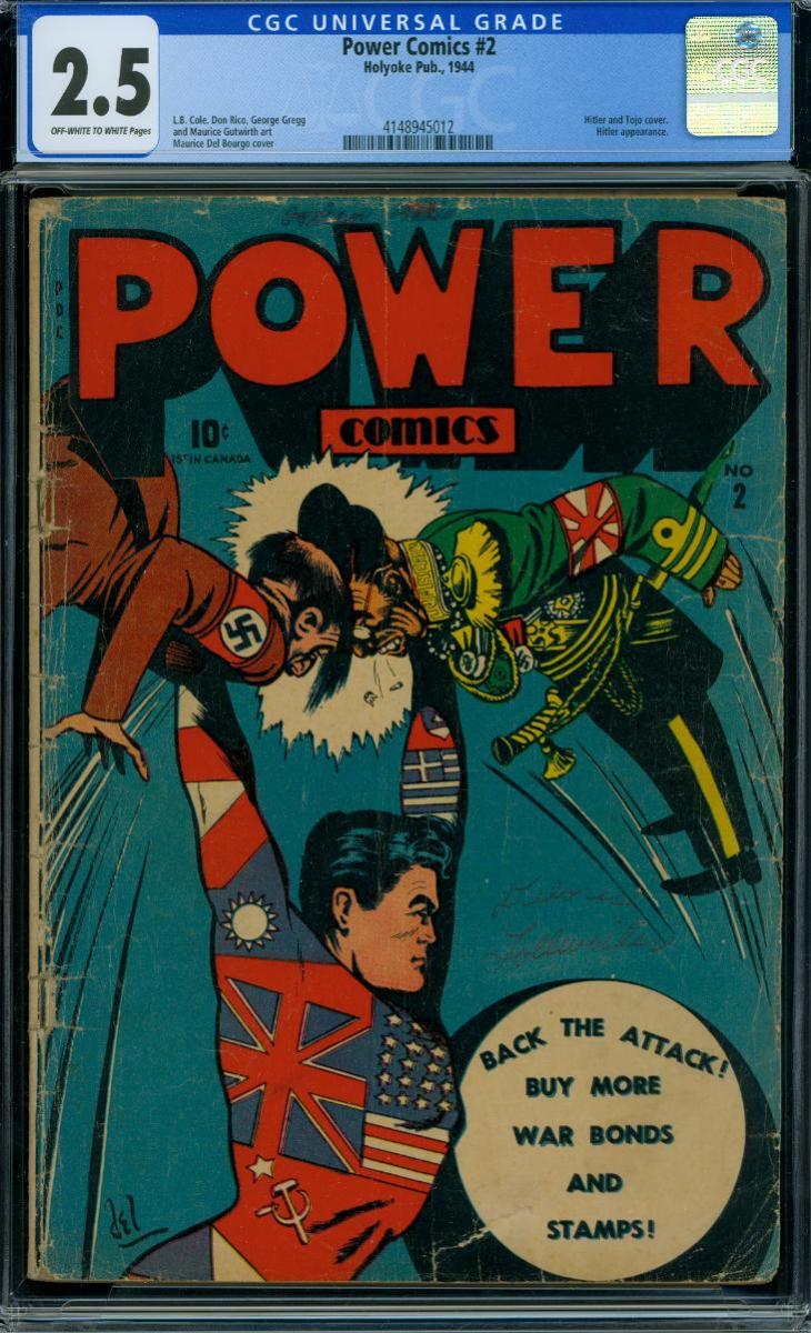 Power Comics 2 [1944] "CLASSIC COVER"