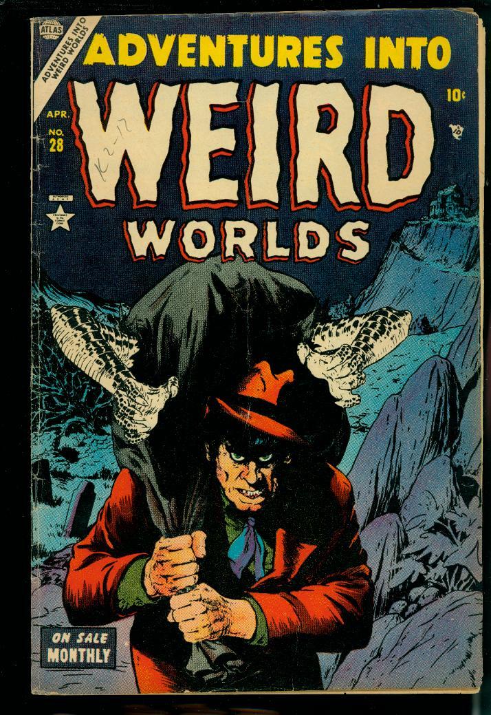Cover Scan: ADVENTURES INTO WEIRD WORLDS #28  