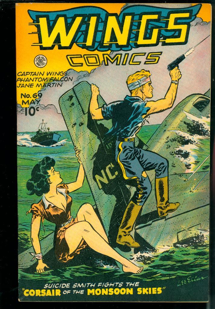 Wings Comics 69 SOLID, TIGHT, BRIGHT COPY"