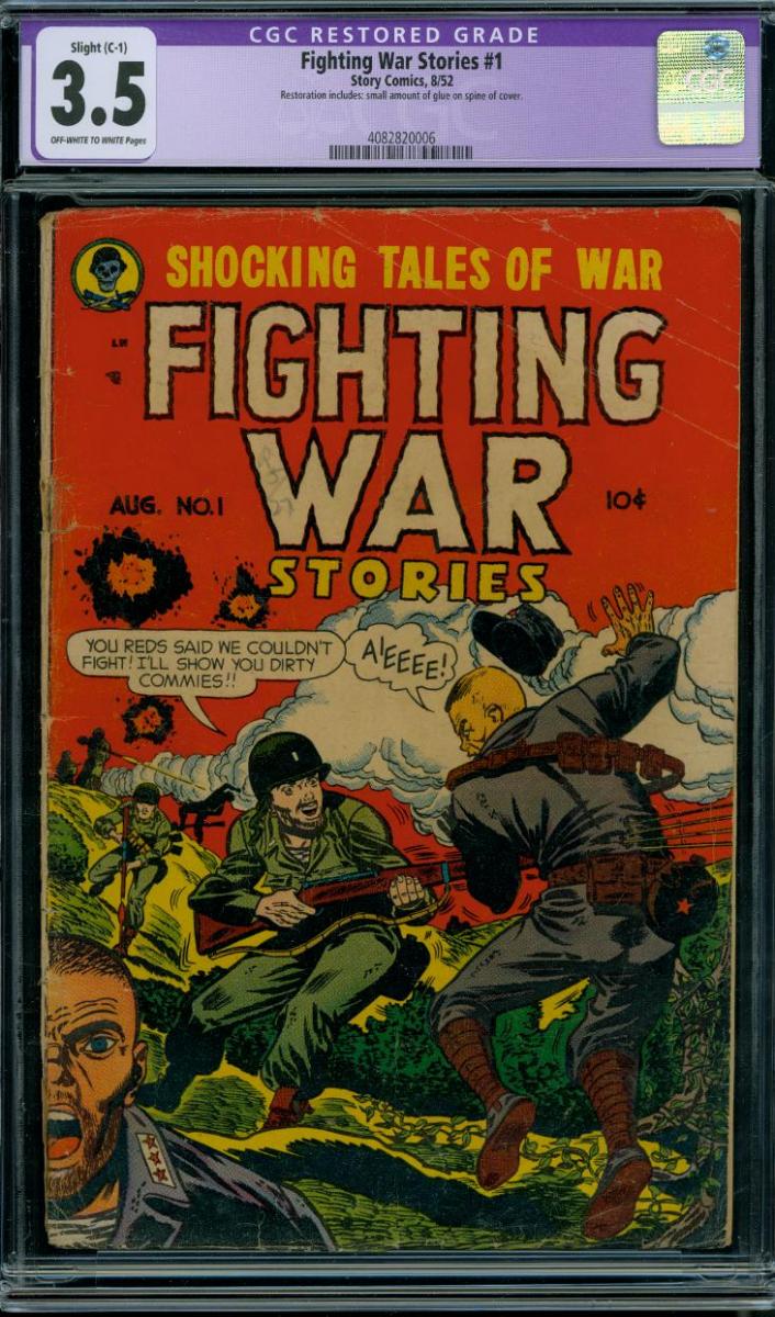 FIGHTING WAR STORIES 1 "CLASSIC COVER"