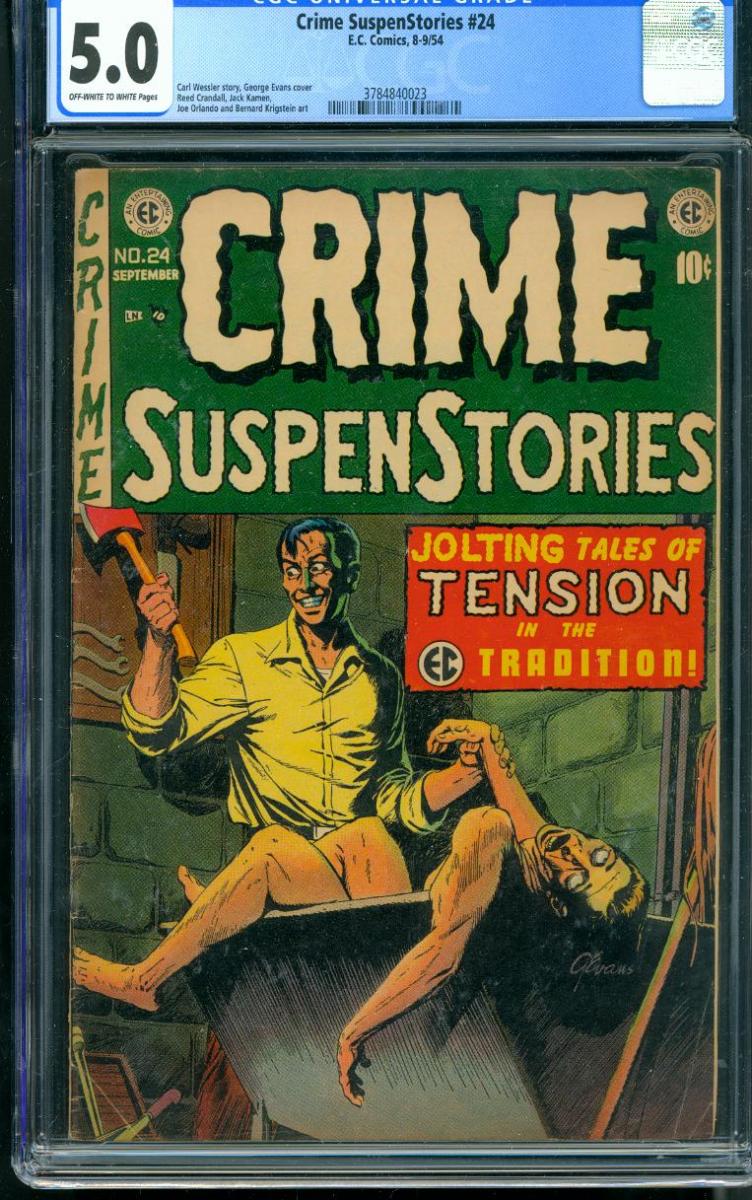 Cover Scan: CRIME SUSPENSTORIES #24  