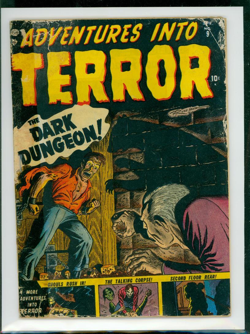 Cover Scan: ADVENTURE INTO TERROR #9 [1952] COMPLETE COPY