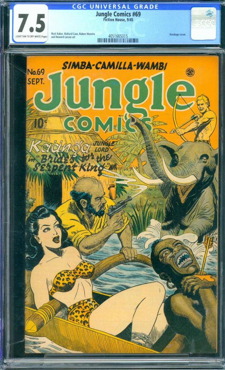 Cover Scan: JUNGLE COMICS #69  