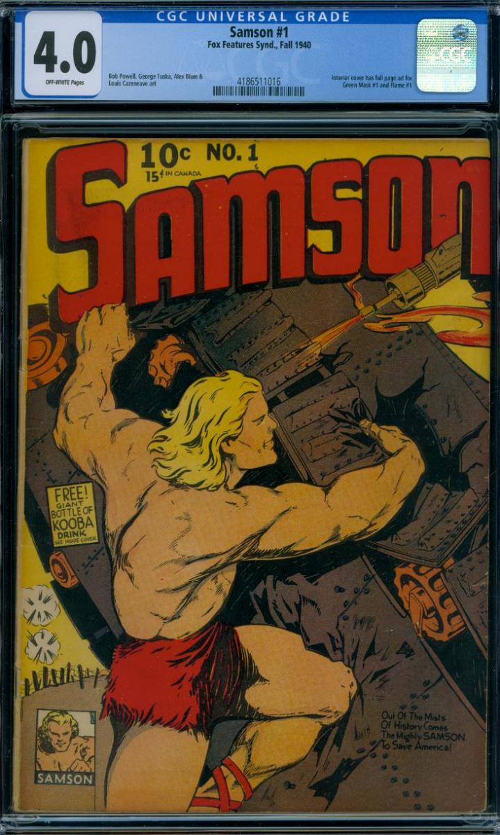 Cover Scan: SAMSON #1  
