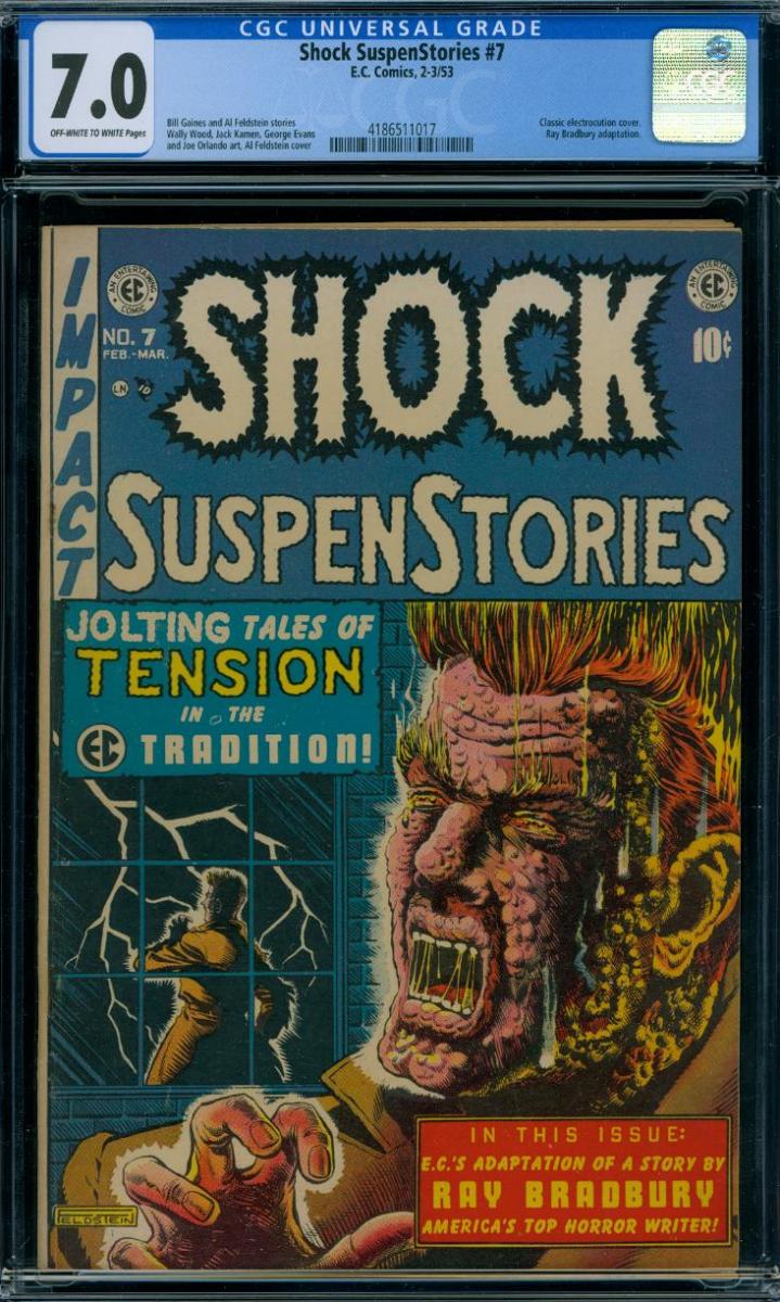 Cover Scan: SHOCK SUSPENSTORIES #7  