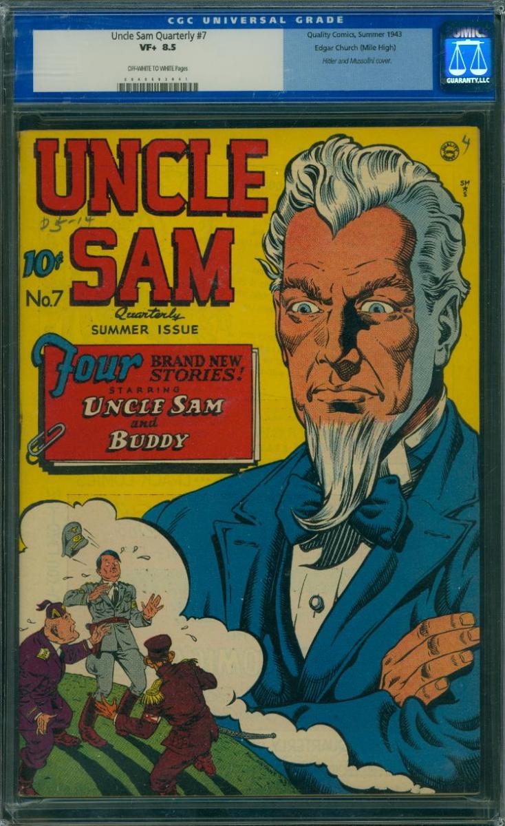 Cover Scan: UNCLE SAM #7  