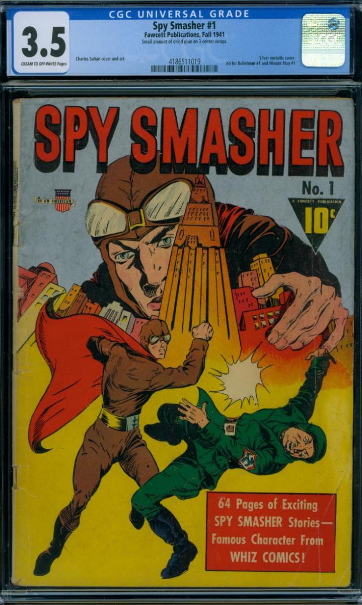 Cover Scan: SPY SMASHER #1  