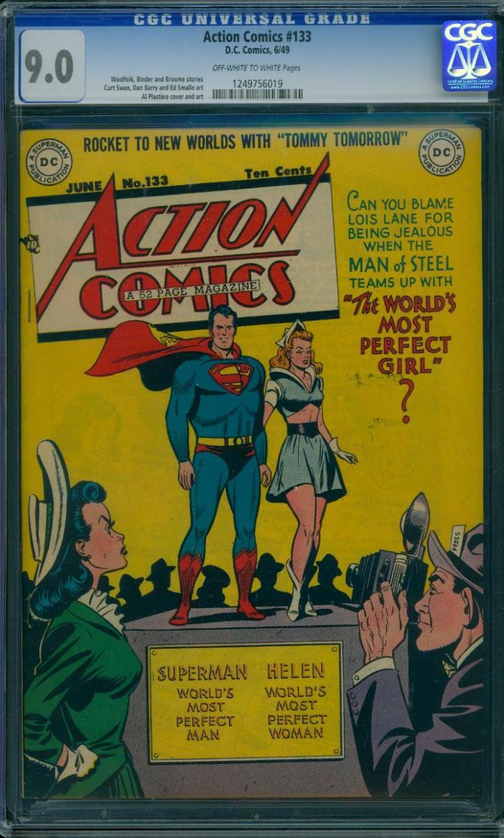 Action Comics #133 [1949] "VINTAGE 1940'S SUPERMAN"