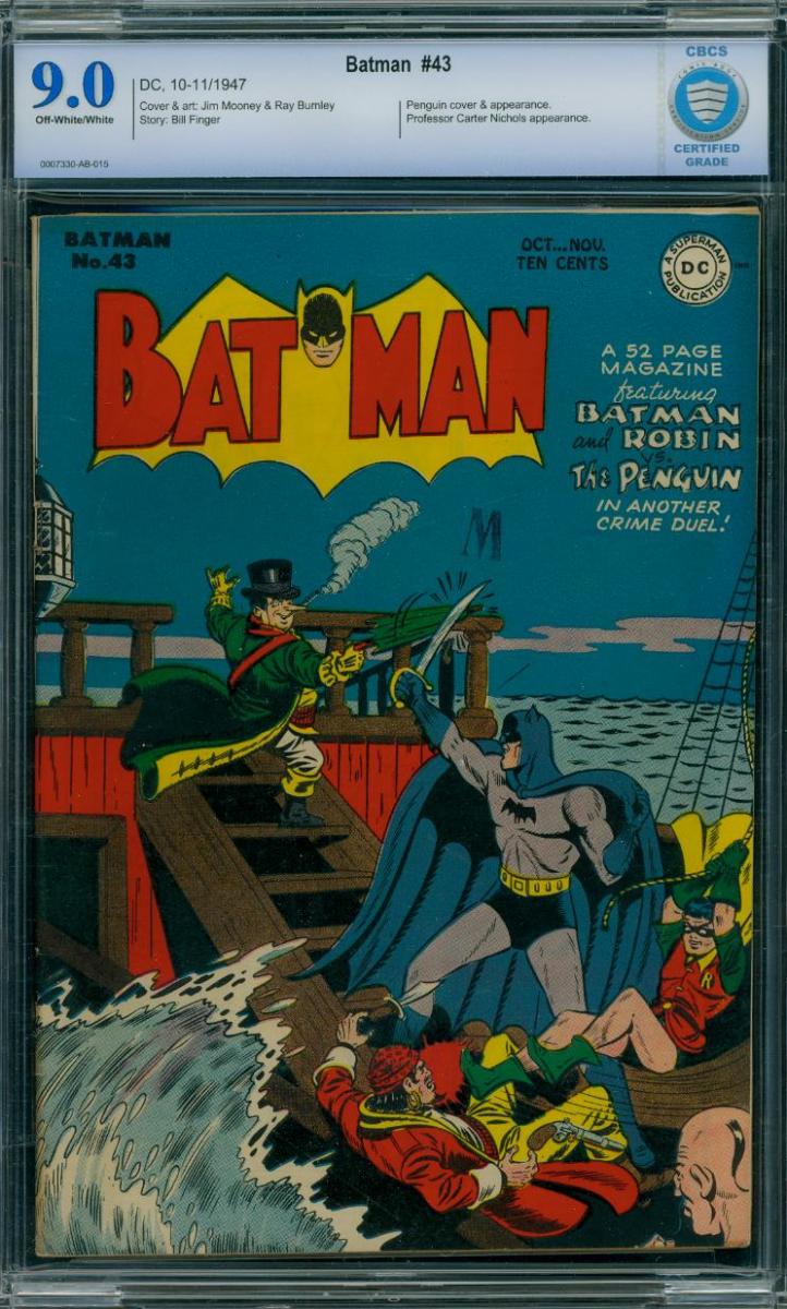 Cover Scan: BATMAN #43  
