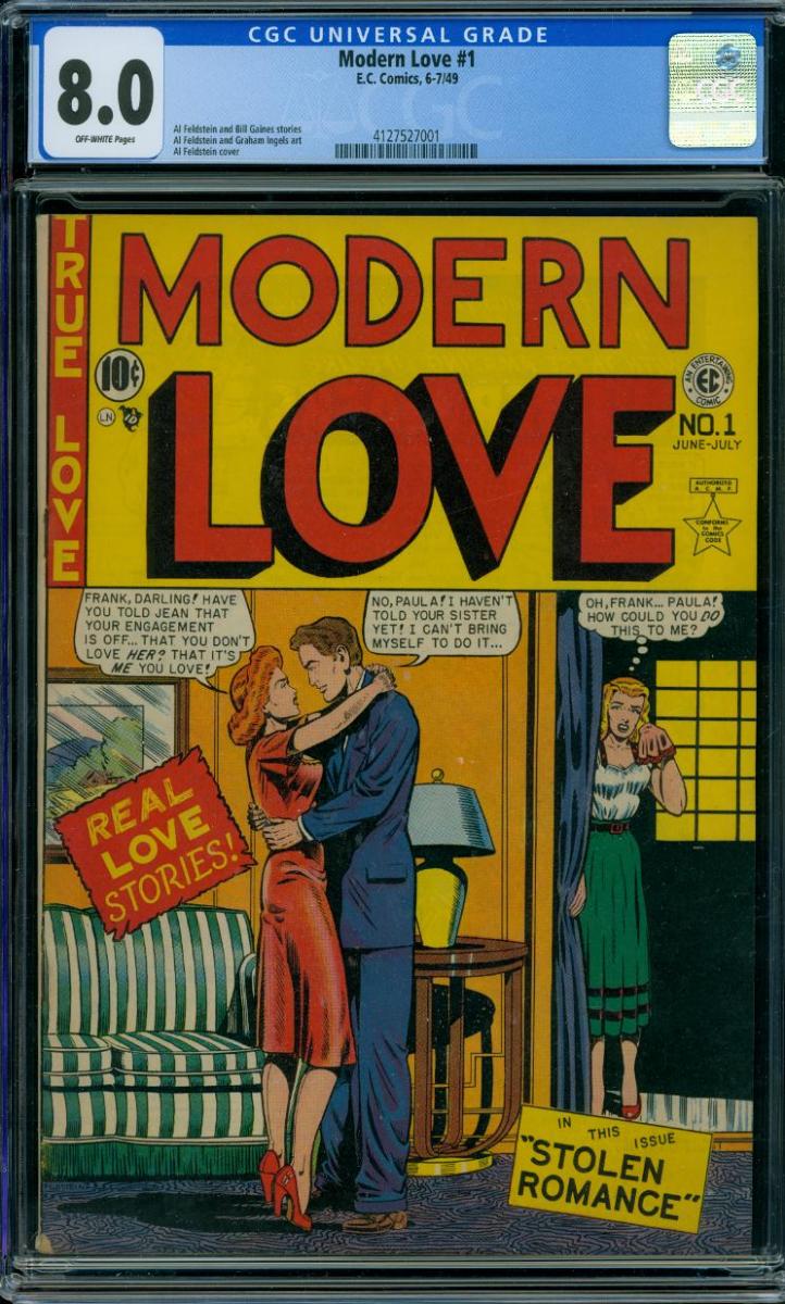 Cover Scan: MODERN LOVE #1  
