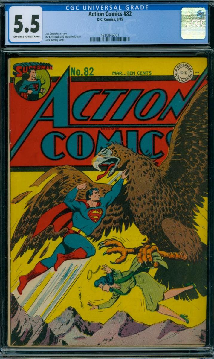 Cover Scan: ACTION COMICS #82  