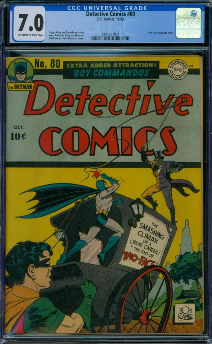 Cover Scan: DETECTIVE COMICS #80  