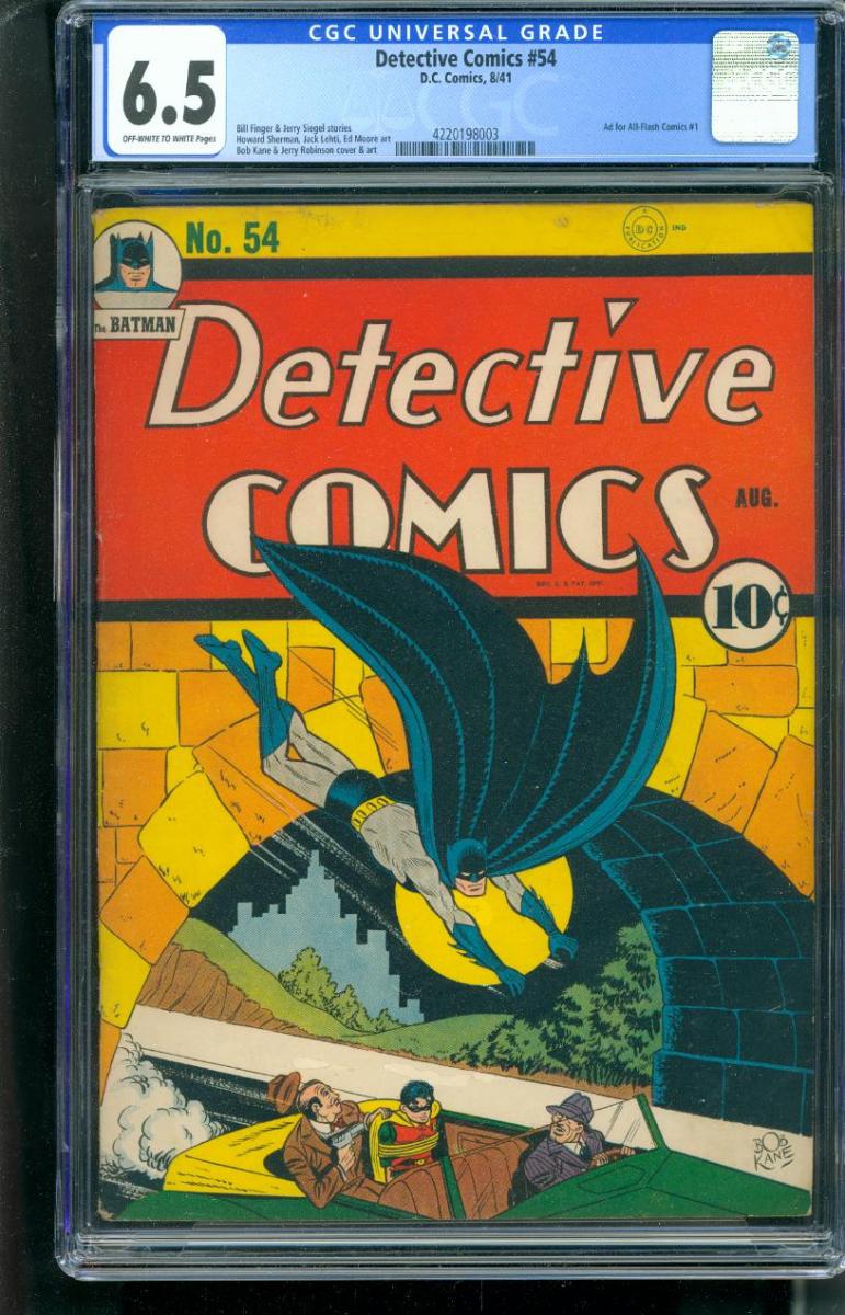 Cover Scan: DETECTIVE COMICS #54  