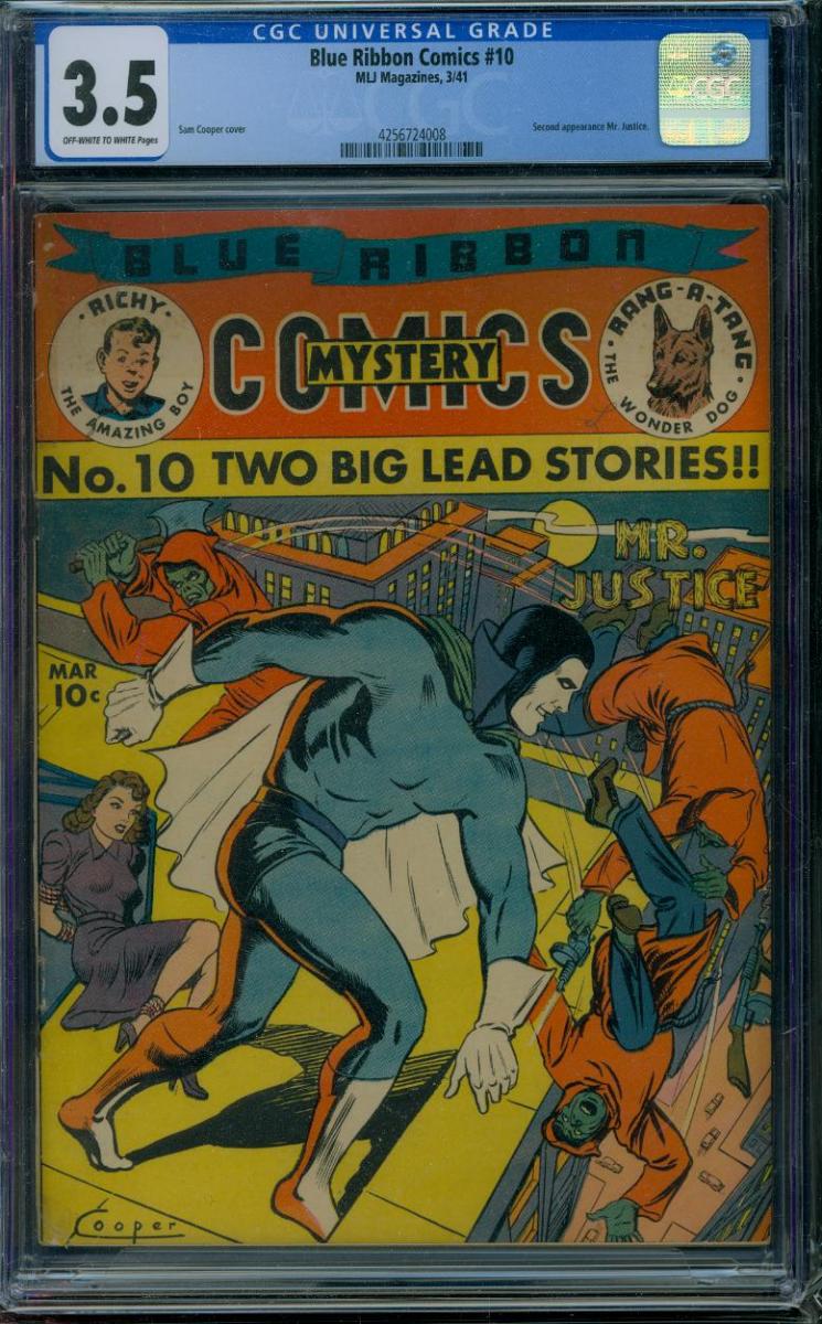 Blue Ribbon Comics #10 [1941] "RARE"