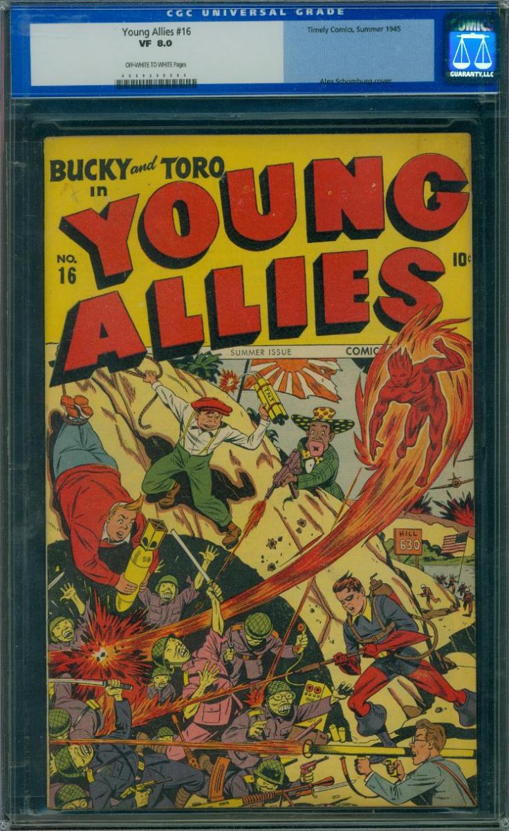 Cover Scan: YOUNG ALLIES #16  