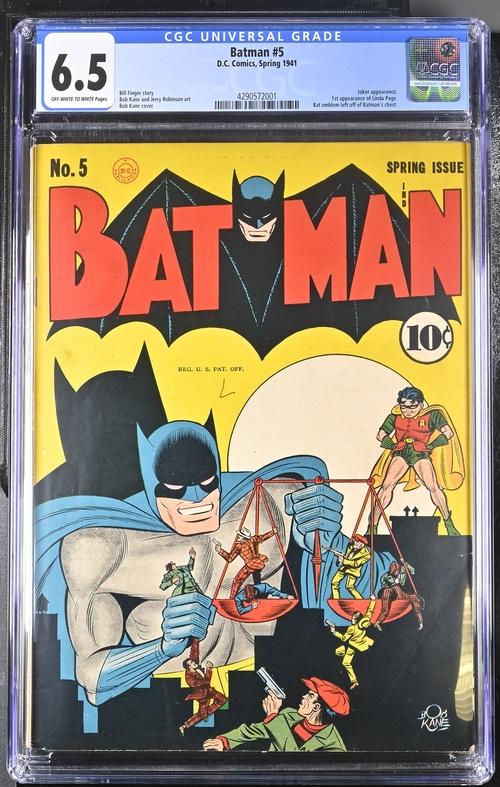 Cover Scan: BATMAN #5  