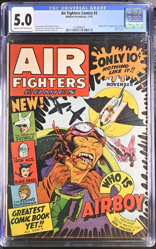 Cover Scan: AIR FIGHTERS COMICS #2  