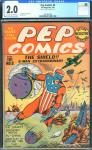 Pep Comics #3 [1940] CGC 2.0 