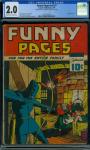 FUNNY PAGES V3 #7 [1939] CGC 2.0 