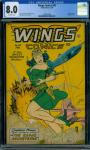 Wings Comics #90 [1948] CGC 8.0