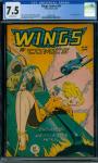 Wings Comics #94 [1948] CGC 7.5