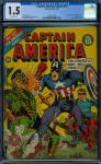 Captain America Comics #13 [1942] CGC 1.5