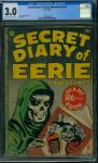 Secret Diary Eerie Adv. #1 [1953] CGC 3.0 