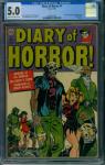 Diary of Horror #1 [1952] CGC 5.0